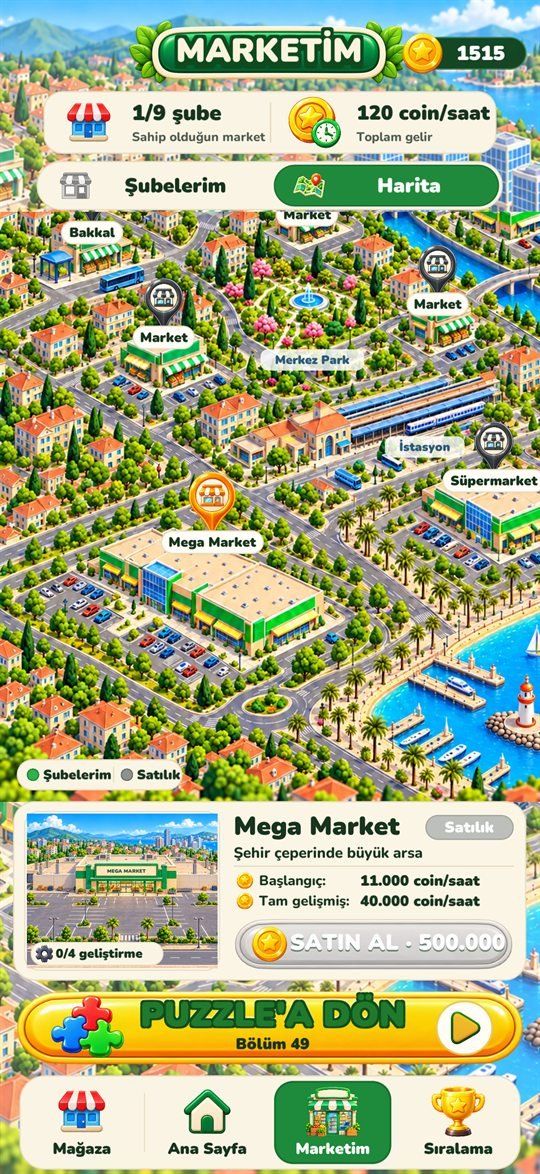 Market Jam city map with store branches