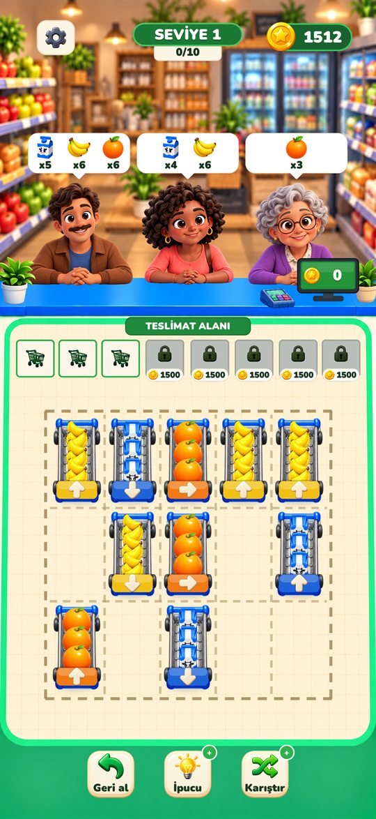 An early Market Jam level